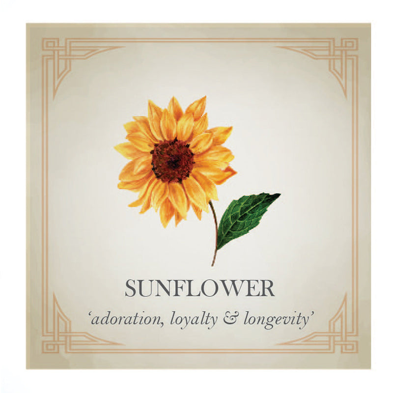Sunflower Silver Stud Earrings