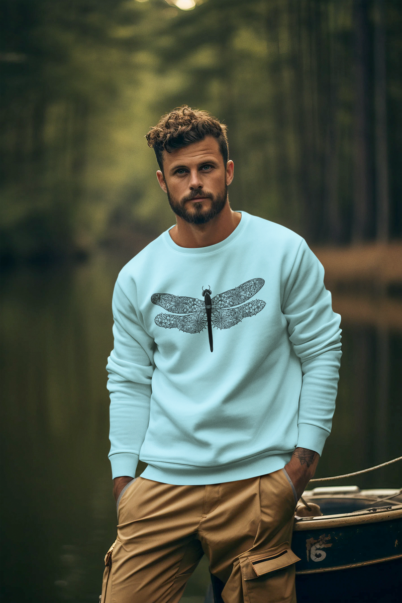 Dragonfly Sweatshirt By SJH Designs