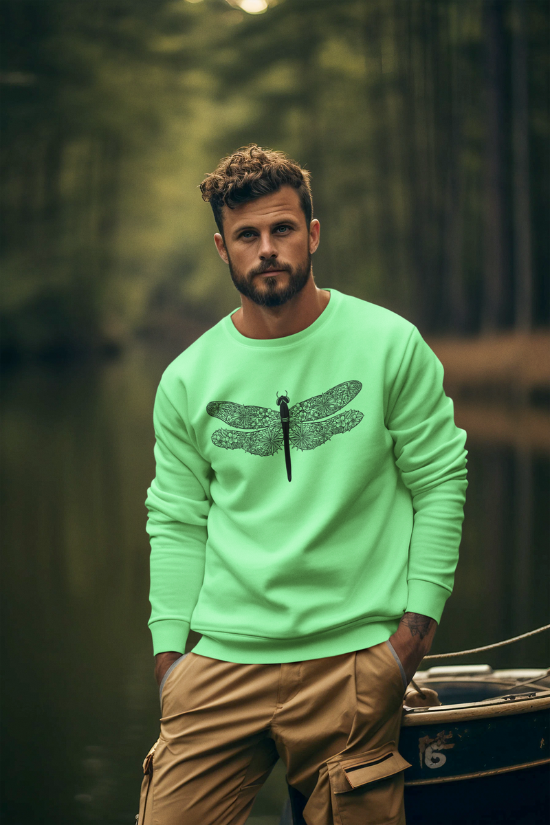 Dragonfly Sweatshirt By SJH Designs