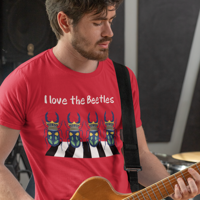 I Love The Beetles Bug T-shirt