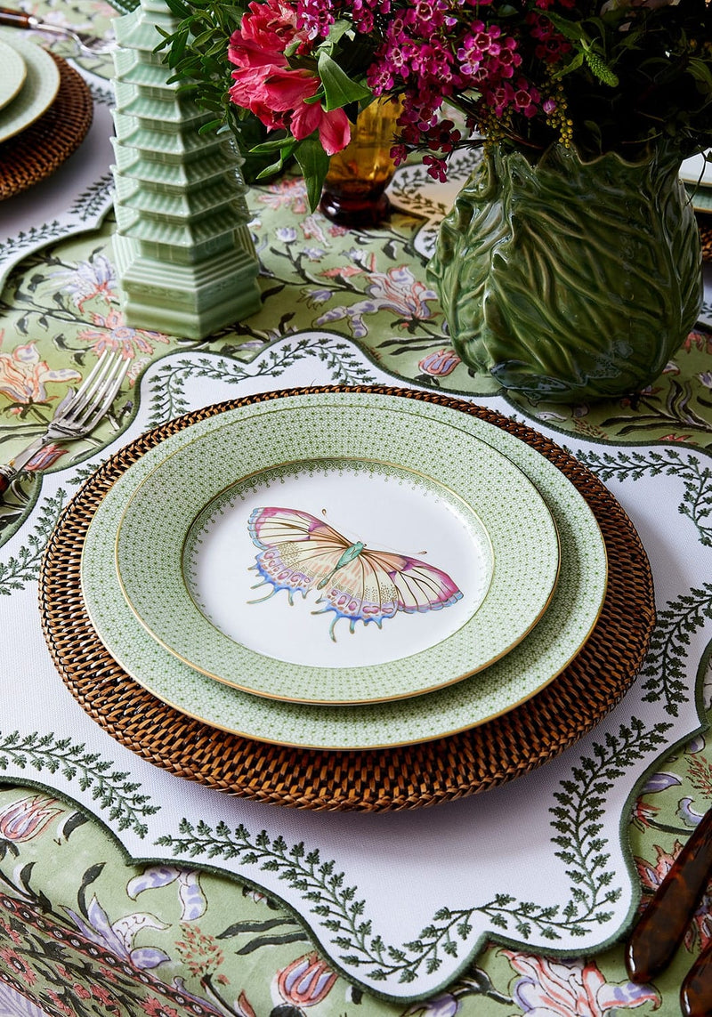 Tabitha Green Wreath Placemats - Set of 4