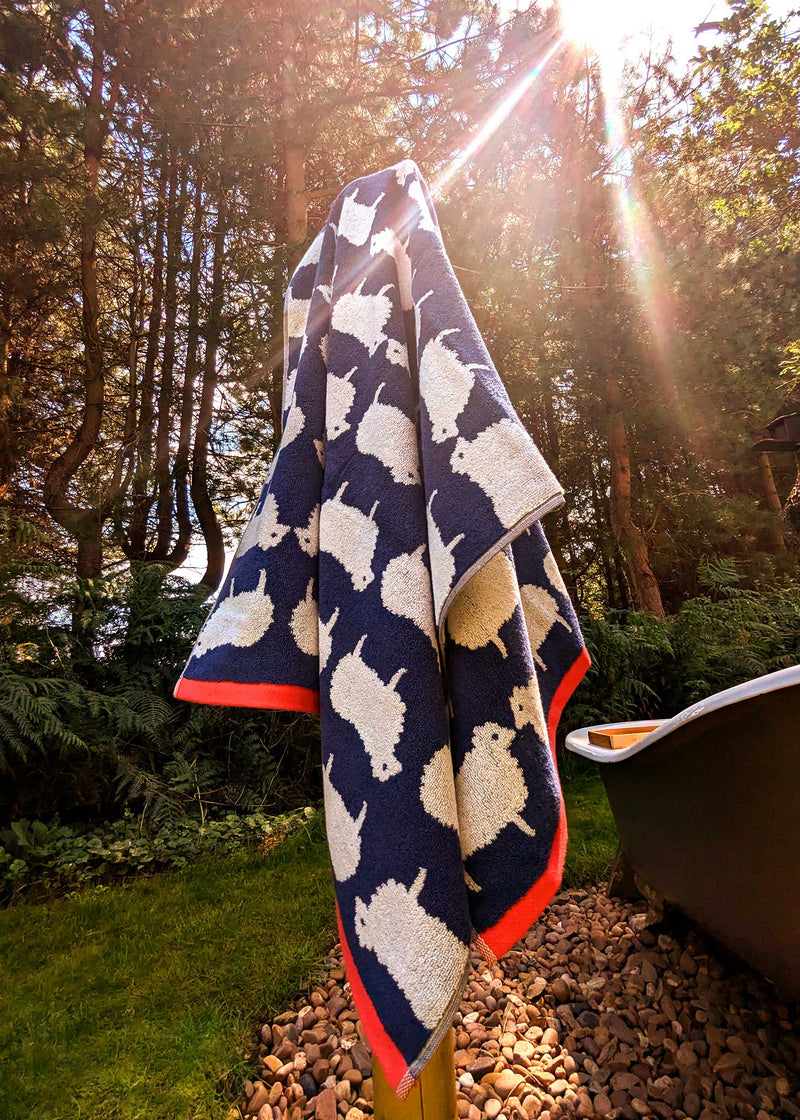 Kissing Sheep Organic Cotton Towels