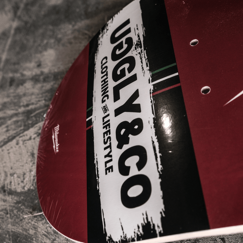 Milwaukee Tools x U&C Skateboard Deck