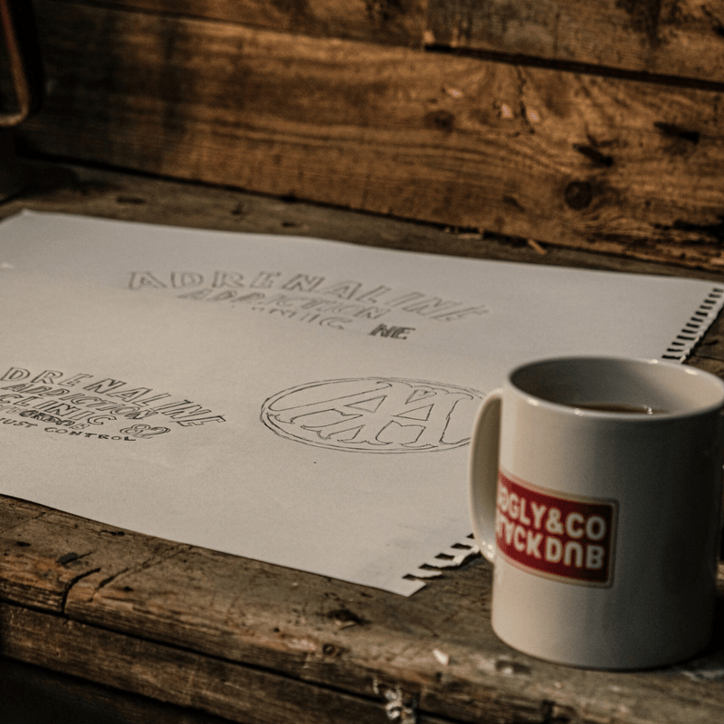 BD x UG Red Mug