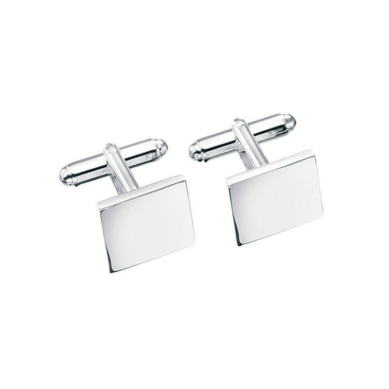 Beginnings Plain Square Cufflinks
