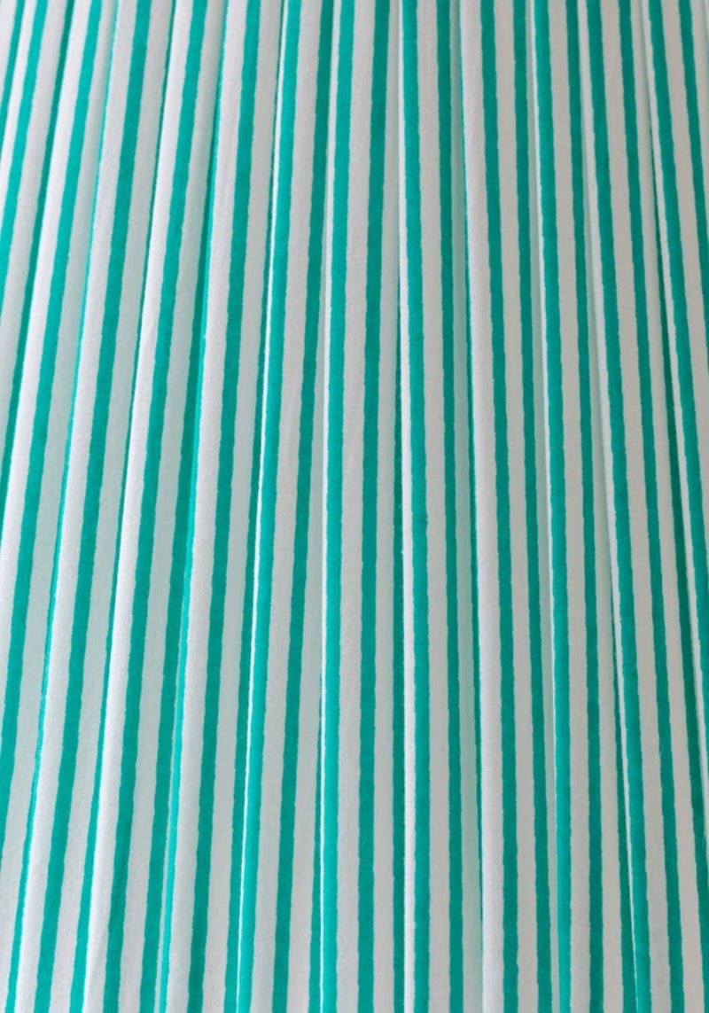 Victoria Pleated Lampshade - Mint