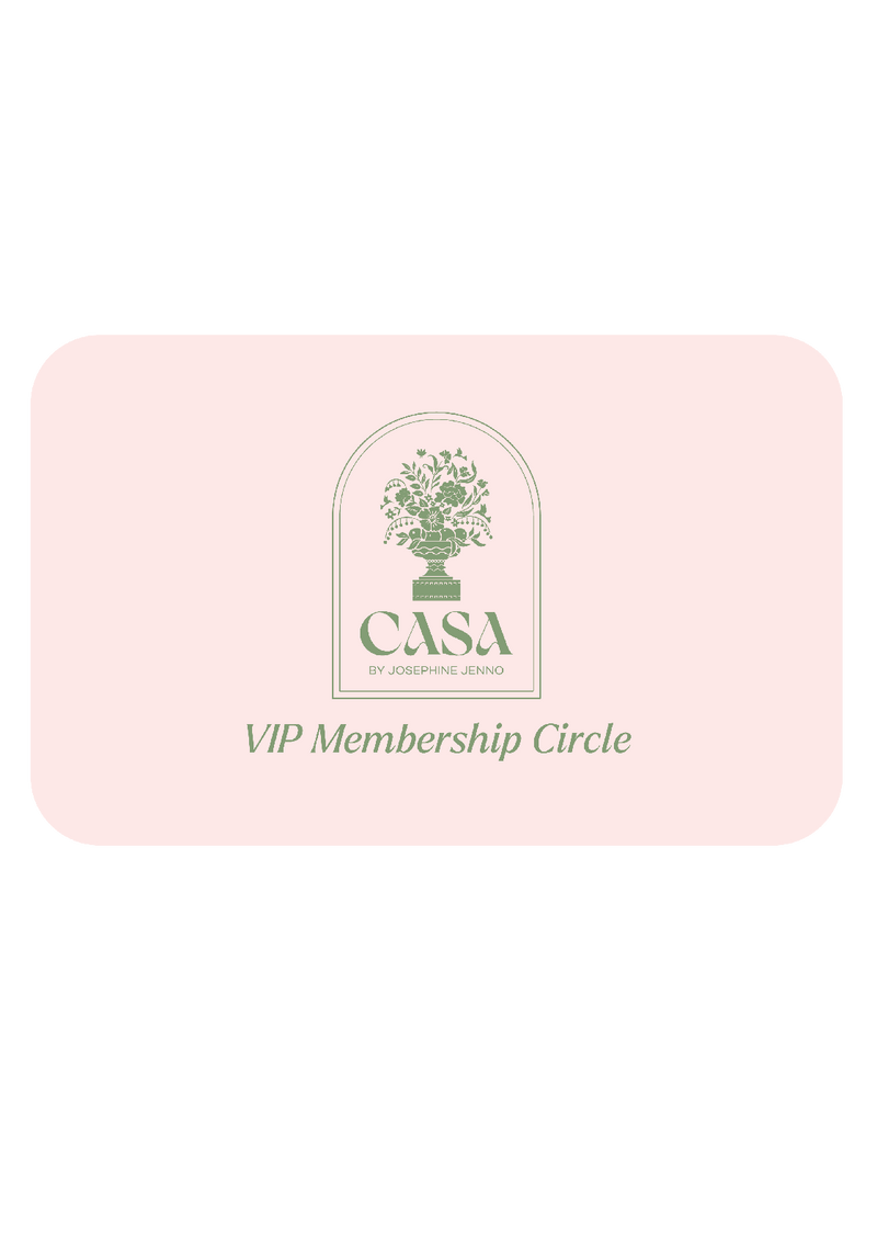 VIP Membership Circle Digital Card