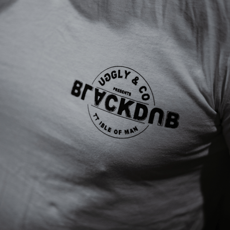 White Stamp Tee