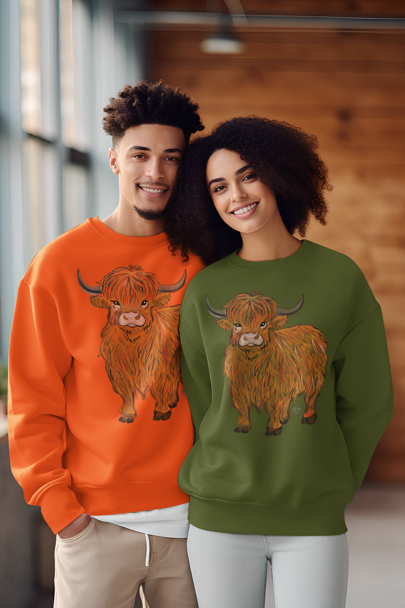 Highland Cow Sweatshirt