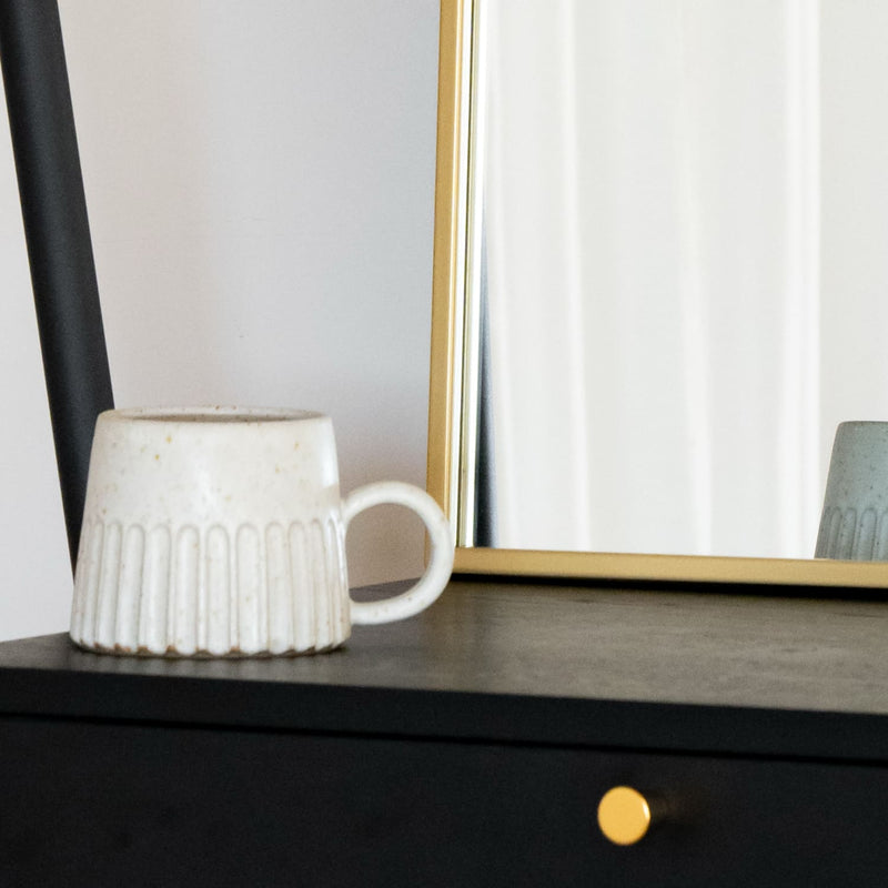 Yoko - Gold Metal Gentle Arch Mirror - 120cm x 95cm