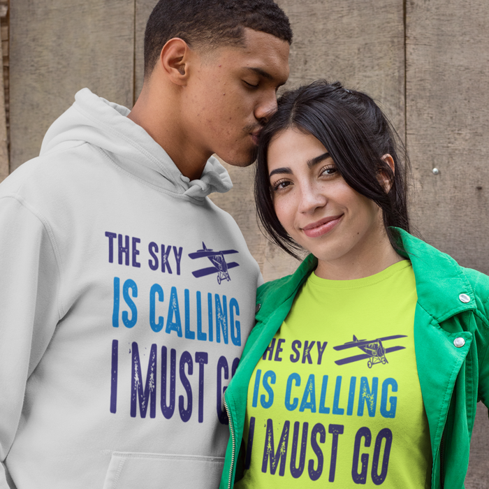The Sky is calling, I must Go Hoodie