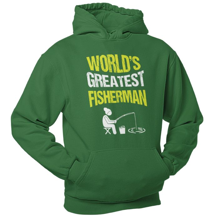 World’s Greatest fisherman, fishing Humour Hoodie