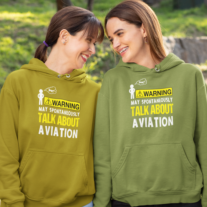 Warning Might spontaneously talk about flying Hoodie