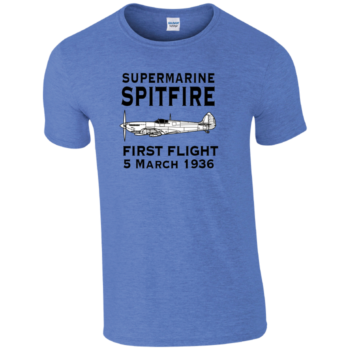 Supermarine Spirtfire History T-Shirt