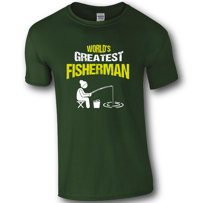 World's Greatest Fisherman, Fishing Humour T-shirt