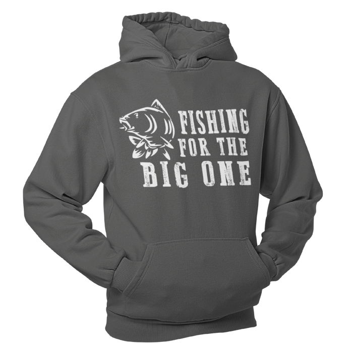 Fishing for the big one, Fishing Humour Hoodie