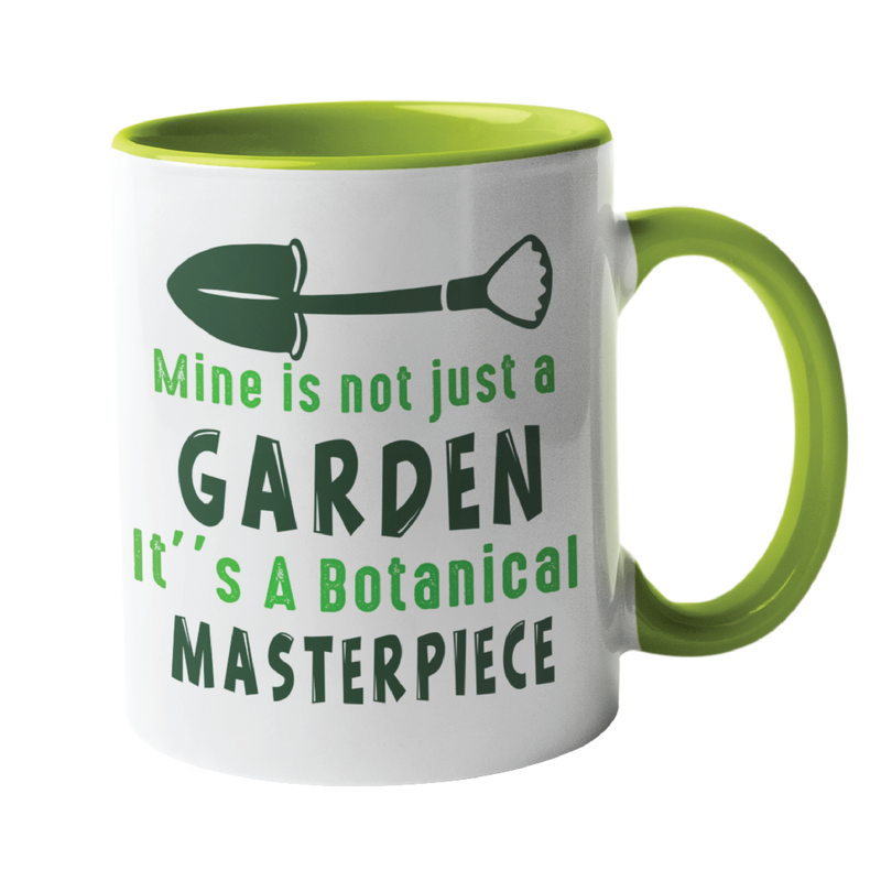 Botanical Masterpiece, Gardening Humour Mug