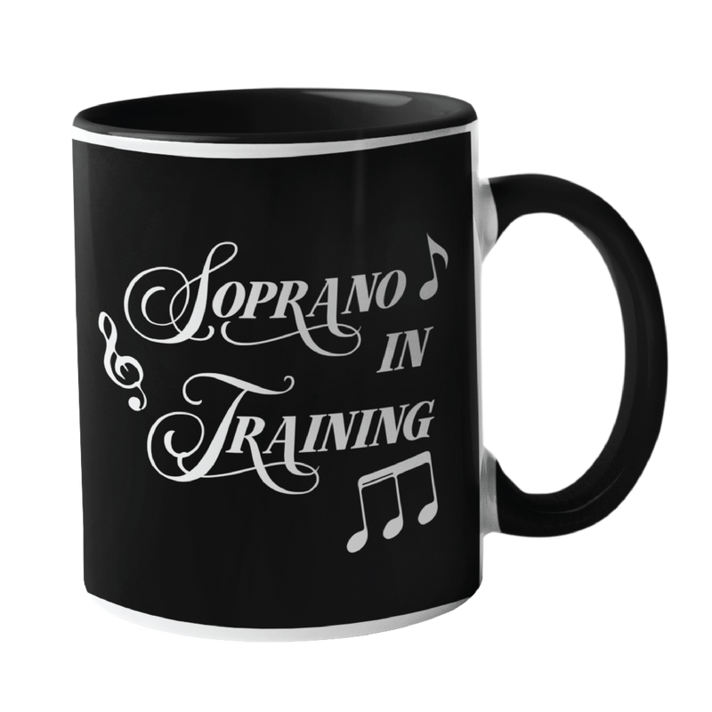 Soprano In Training, Music Mug