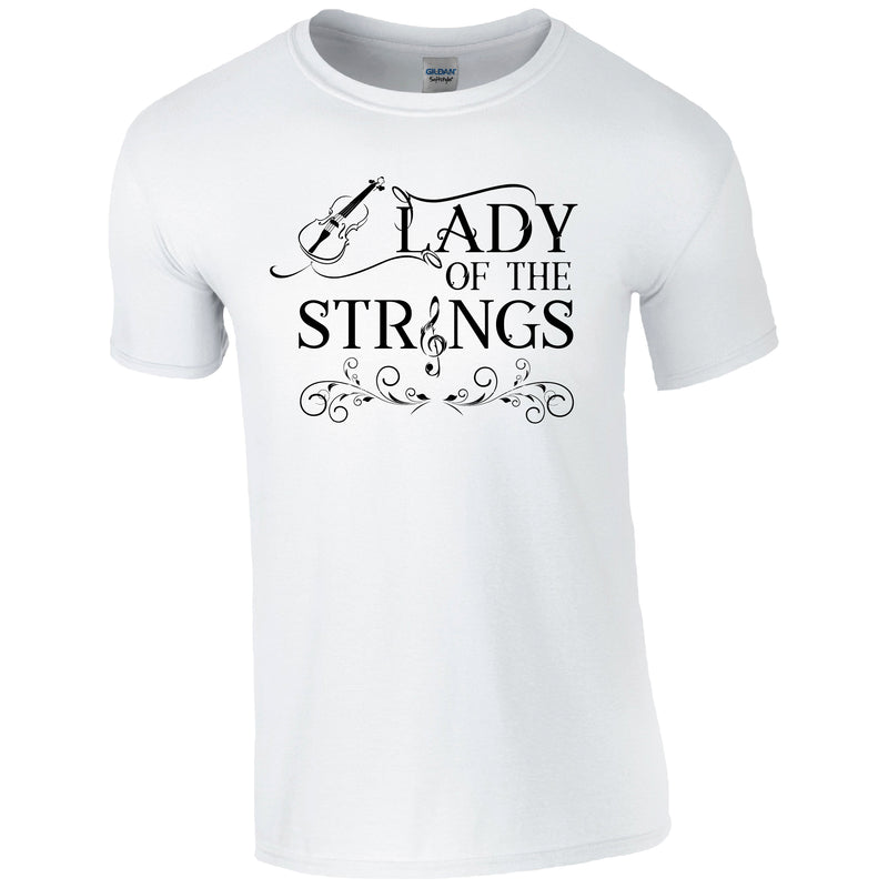 Lady of the Strings Music T-Shirt