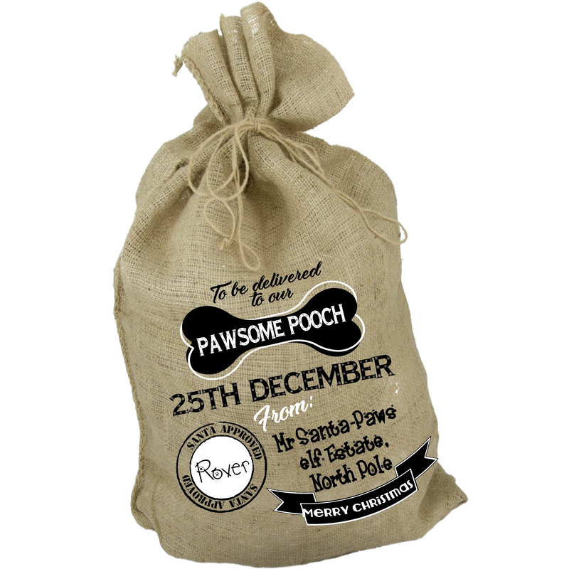Pawsome Pooch Santa Sack