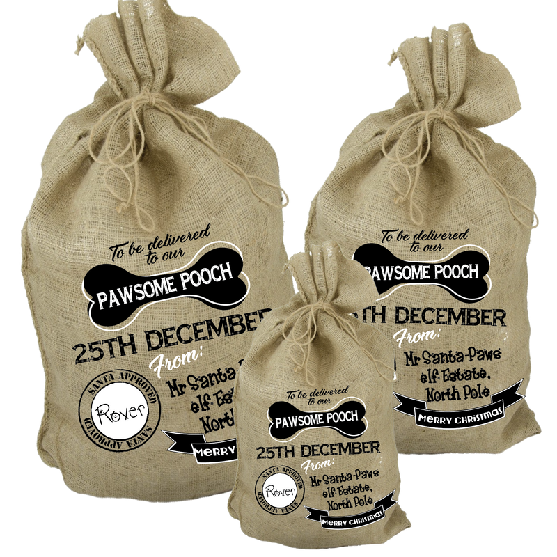 Pawsome Pooch Santa Sack