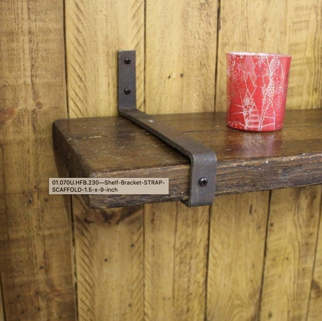 Rustic Industrial Scaffold Shelving