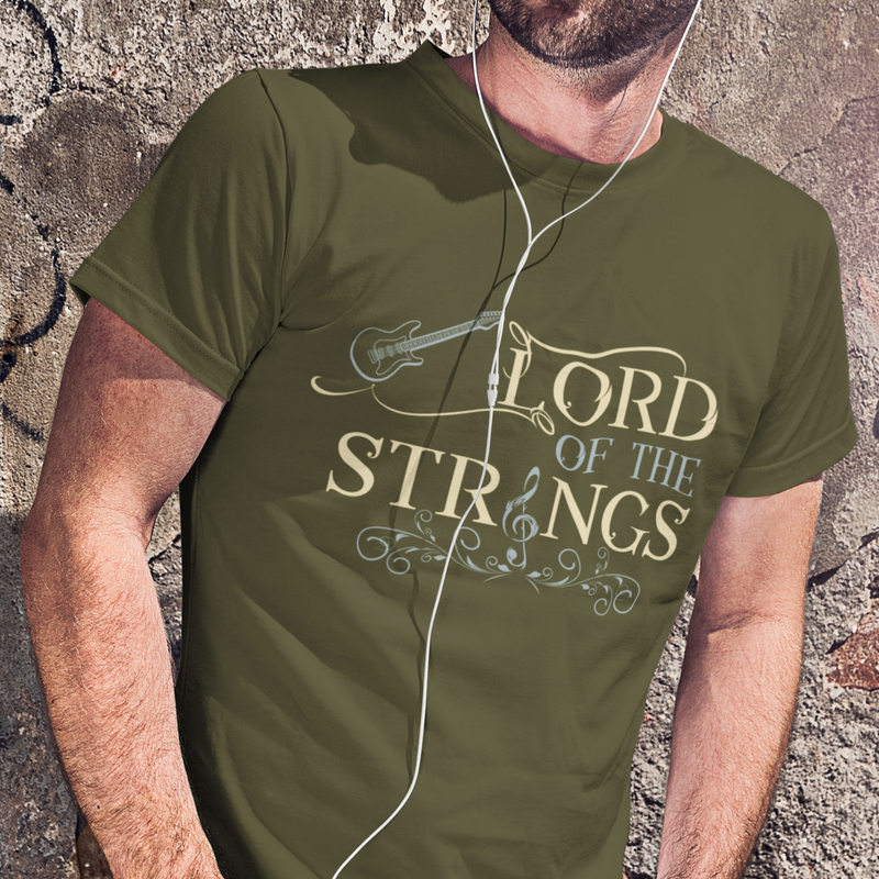 Lord of the Strings Music T-Shirt