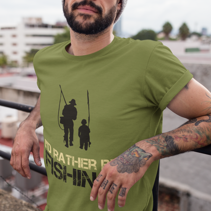 I'D Rather Be Fishing T-shirt