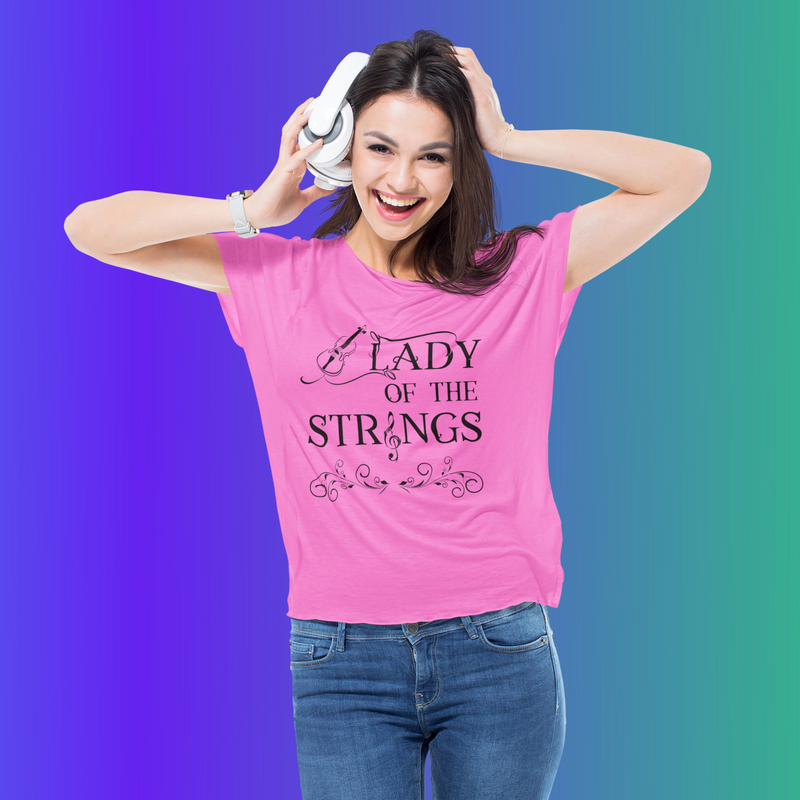 Lady of the Strings Music T-Shirt