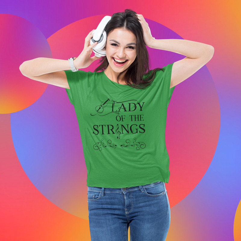 Lady of the Strings Music T-Shirt