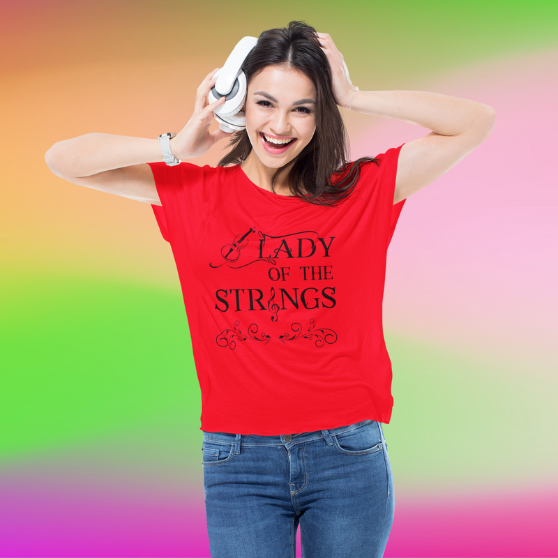 Lady of the Strings Music T-Shirt